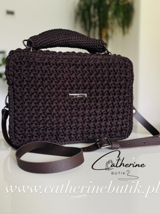 TOREBKA ,,KUFER''- DARK BROWN