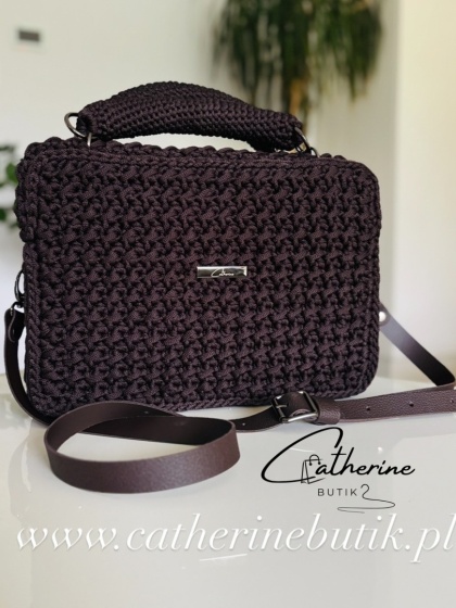 TOREBKA ,,KUFER''- DARK BROWN
