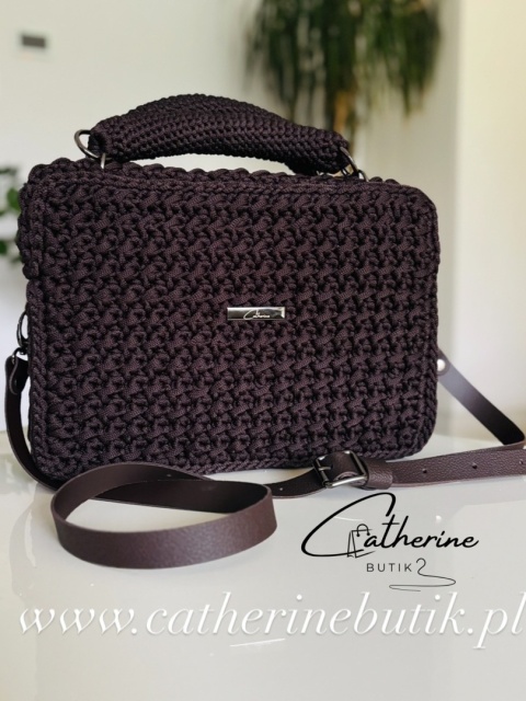 TOREBKA ,,KUFER''- DARK BROWN