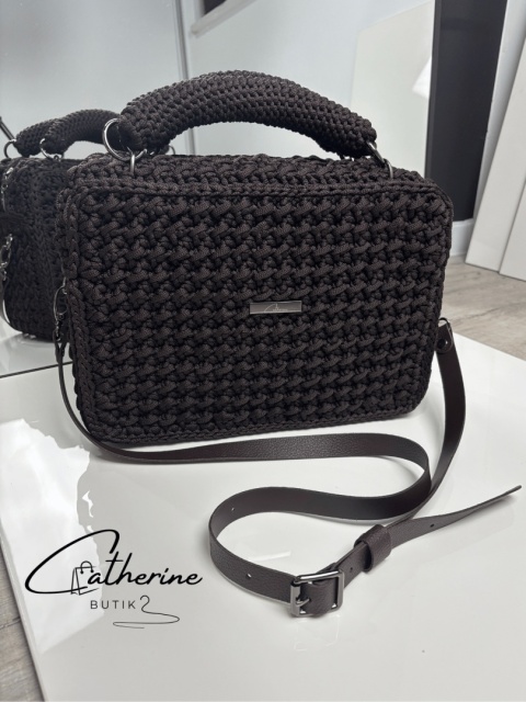 TOREBKA ,,KUFER''- DARK BROWN